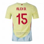 Camiseta De Futbol Espana Jugador Alex B. Segunda 2024