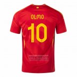 Camiseta De Futbol Espana Jugador Olmo Primera 2024
