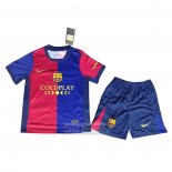 Camiseta De Futbol Barcelona Coldplay Primera Nino 2024-2025