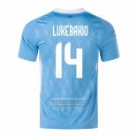 Camiseta De Futbol Belgica Jugador Lukebakio Segunda 2024