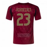 Camiseta De Futbol Belgica Jugador Vermeeren Primera 2024