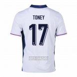 Camiseta De Futbol Inglaterra Jugador Toney Primera 2024