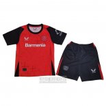 Camiseta De Futbol Bayer Leverkusen Primera Nino 2024-2025