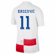 Camiseta De Futbol Croacia Jugador Brozovic Primera 2024