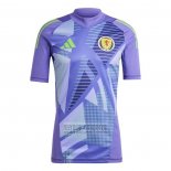 Camiseta De Futbol Escocia Portero 2024 Azul