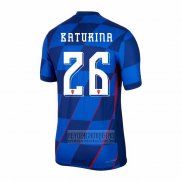 Camiseta De Futbol Croacia Jugador Baturina Segunda 2024