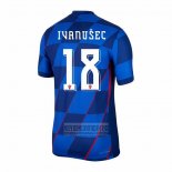 Camiseta De Futbol Croacia Jugador Ivanusec Segunda 2024