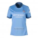 Camiseta De Futbol Manchester City Primera Mujer 2024-2025