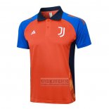 Camiseta De Futbol Polo del Juventus 2024-2025 Naranja