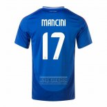 Camiseta De Futbol Italia Jugador Mancini Primera 2024-2025