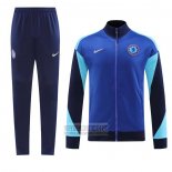 Chandal de Chaqueta del Chelsea 2024-2025 Azul