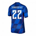 Camiseta De Futbol Croacia Jugador Juranovic Segunda 2024