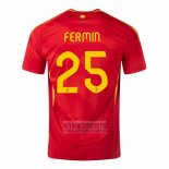 Camiseta De Futbol Espana Jugador Fermin Primera 2024