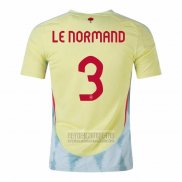 Camiseta De Futbol Espana Jugador Le Normand Segunda 2024