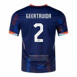 Camiseta De Futbol Paises Bajos Jugador Geertruida Segunda 2024-2025