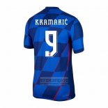 Camiseta De Futbol Croacia Jugador Kramaric Segunda 2024