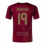 Camiseta De Futbol Belgica Jugador Bakayoko Primera 2024