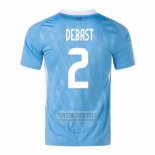 Camiseta De Futbol Belgica Jugador Debast Segunda 2024