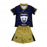 Camiseta De Futbol Pumas UNAM Segunda Nino 2024-2025