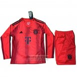 Camiseta De Futbol Bayern Munich Primera Manga Larga Nino 2024-2025