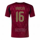 Camiseta De Futbol Belgica Jugador Vranckx Primera 2024