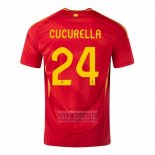 Camiseta De Futbol Espana Jugador Cucurella Primera 2024