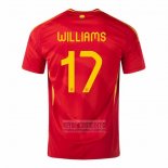 Camiseta De Futbol Espana Jugador Williams Primera 2024