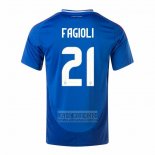 Camiseta De Futbol Italia Jugador Fagioli Primera 2024-2025