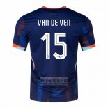 Camiseta De Futbol Paises Bajos Jugador Van de Ven Segunda 2024-2025