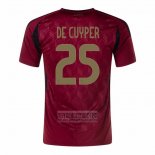 Camiseta De Futbol Belgica Jugador De Cuyper Primera 2024