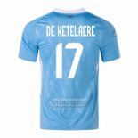 Camiseta De Futbol Belgica Jugador De Ketelaere Segunda 2024