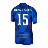 Camiseta De Futbol Croacia Jugador Mario Pasalic Segunda 2024