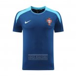 Camiseta De Futbol de Entrenamiento Portugal 2024-2025 Azul