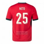 Camiseta De Futbol Portugal Jugador Neto Primera 2024