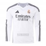 Camiseta De Futbol Real Madrid Primera Manga Larga 2024-2025