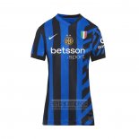 Camiseta De Futbol Inter Milan Primera Mujer 2024-2025