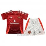 Camiseta De Futbol Manchester United Primera Nino 2024-2025