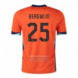 Camiseta De Futbol Paises Bajos Jugador Bergwijn Primera 2024-2025