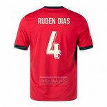 Camiseta De Futbol Portugal Jugador Ruben Dias Primera 2024