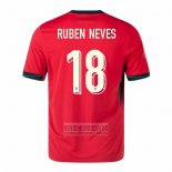 Camiseta De Futbol Portugal Jugador Ruben Neves Primera 2024