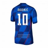 Camiseta De Futbol Croacia Jugador Modric Segunda 2024