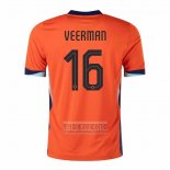 Camiseta De Futbol Paises Bajos Jugador Veerman Primera 2024-2025