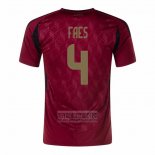 Camiseta De Futbol Belgica Jugador Faes Primera 2024