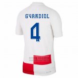 Camiseta De Futbol Croacia Jugador Gvardiol Primera 2024