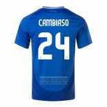 Camiseta De Futbol Italia Jugador Cambiaso Primera 2024-2025