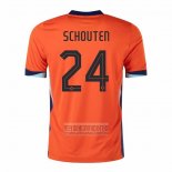 Camiseta De Futbol Paises Bajos Jugador Schouten Primera 2024-2025